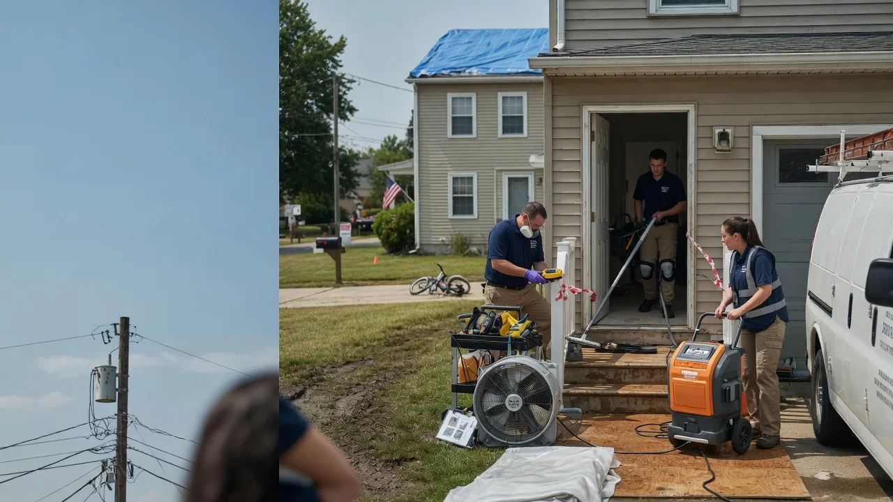 Water Damage Repair in Langley, OK near me